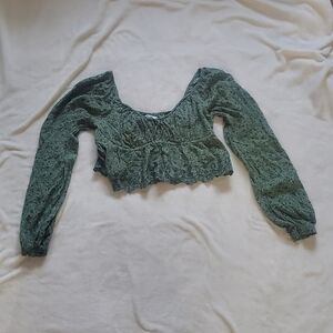 Hollister Cropped Blouse